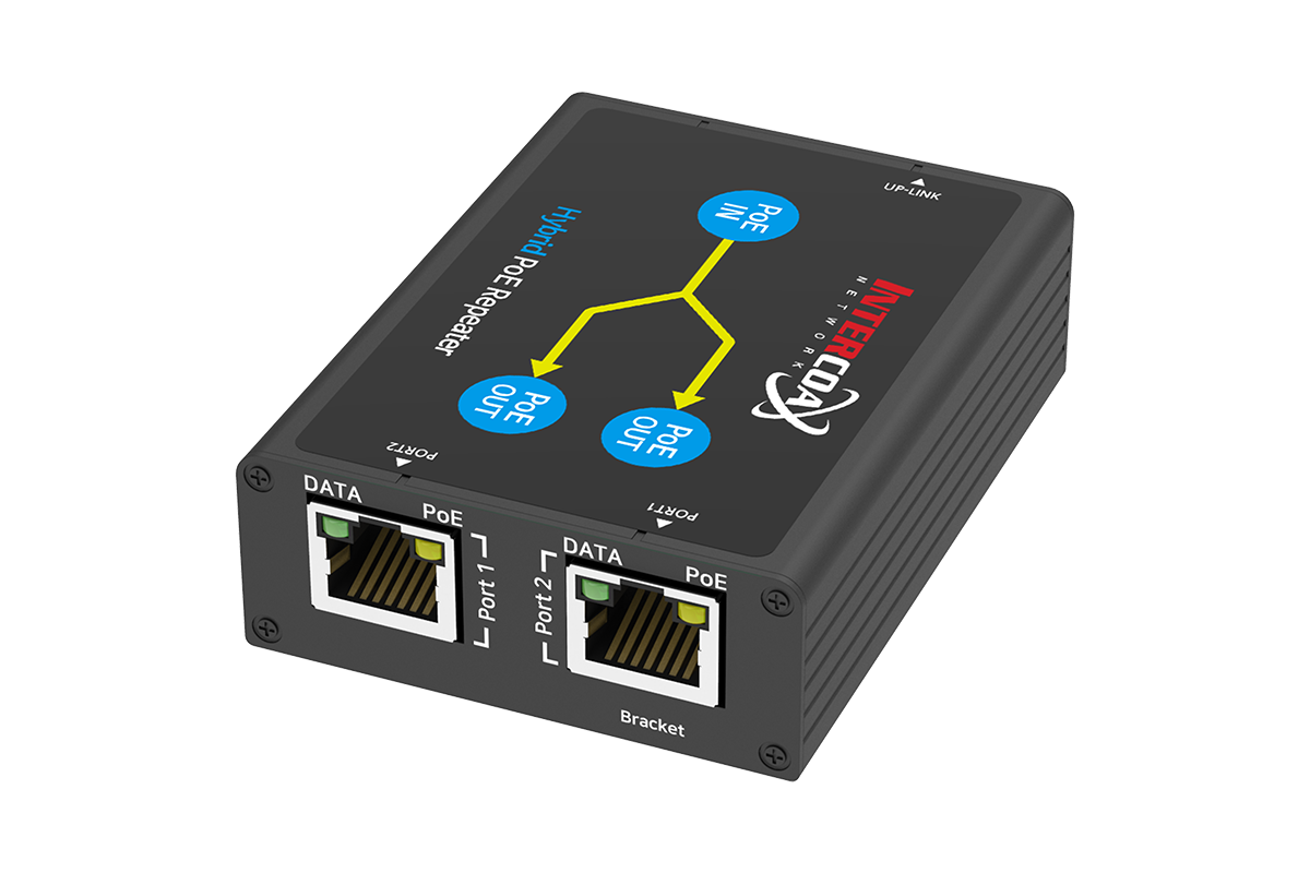 2-Port Hybrid PoE Switch