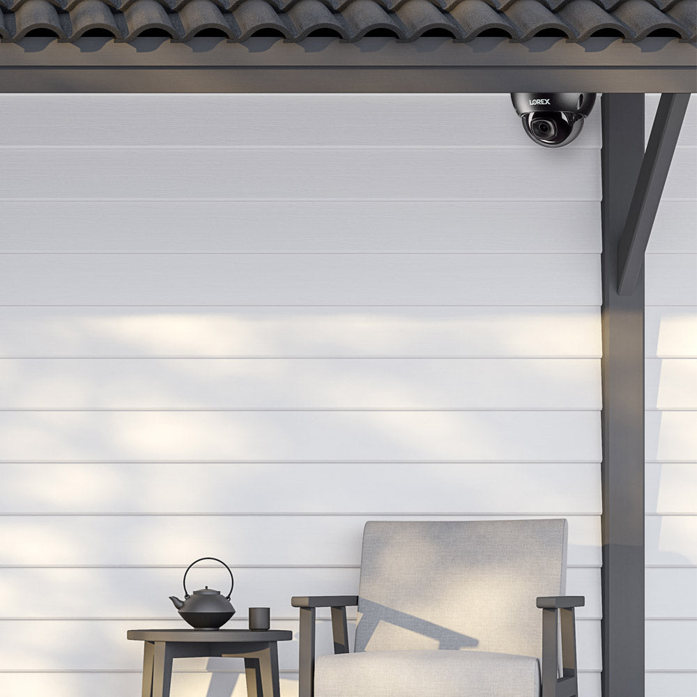 Aurora Series A15 IP Wired Dome Security Camera with Listen-In Audio and IK10 Vandal Proof Rating