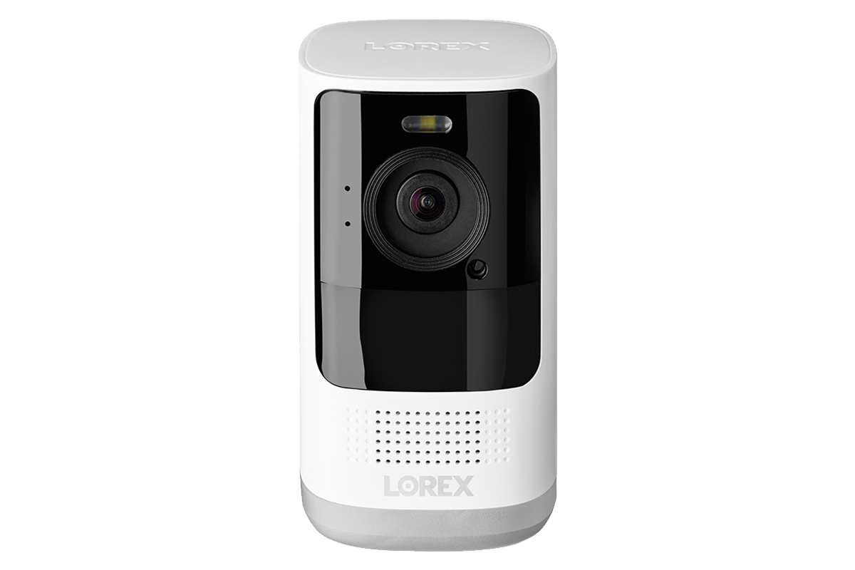 Lorex 2K Wire-Free Security System with Battery-Operated Cameras and 2K Wi-Fi Video Doorbell