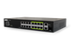 16-Port Ethernet PoE+ Unmanaged Switch with 8-Port Long Range PoE+ and 250W PoE Budget