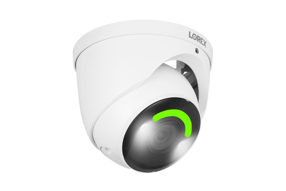 Halo Series H16 4K IP Wired Dome Security Camera with Smart Security Lighting and Smart Motion Detection