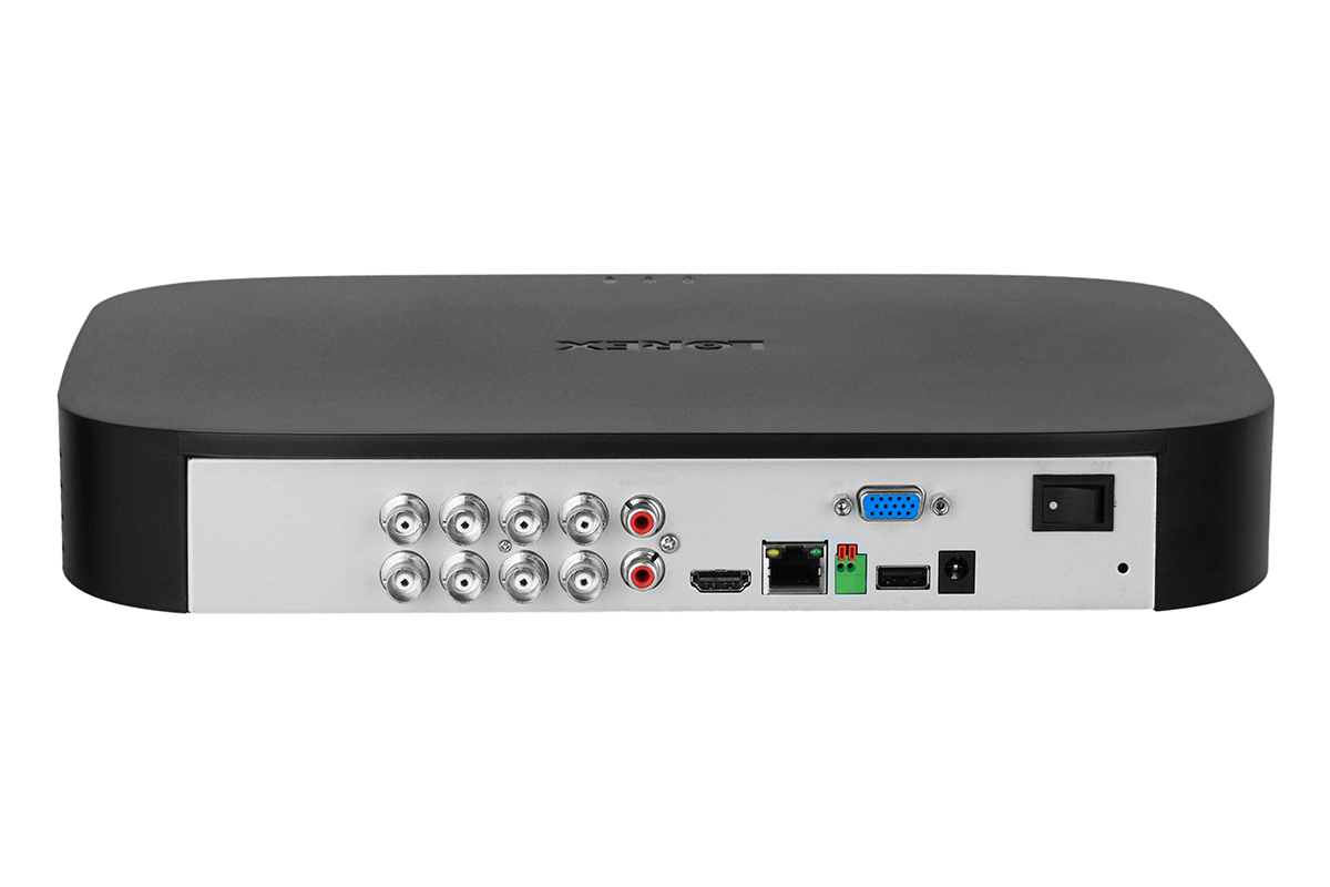 8-Channel 1080p Digital Video Recorder with Smart Motion Detection and Smart Home Voice Control