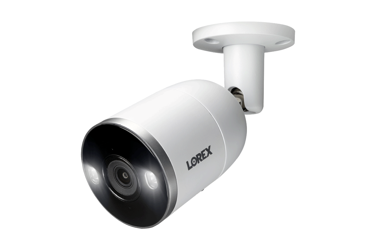 Lorex 4K (16 Camera Capable) 4TB Wired NVR System with 16 Wired Cameras with Smart Deterrence and Smart Motion Detection