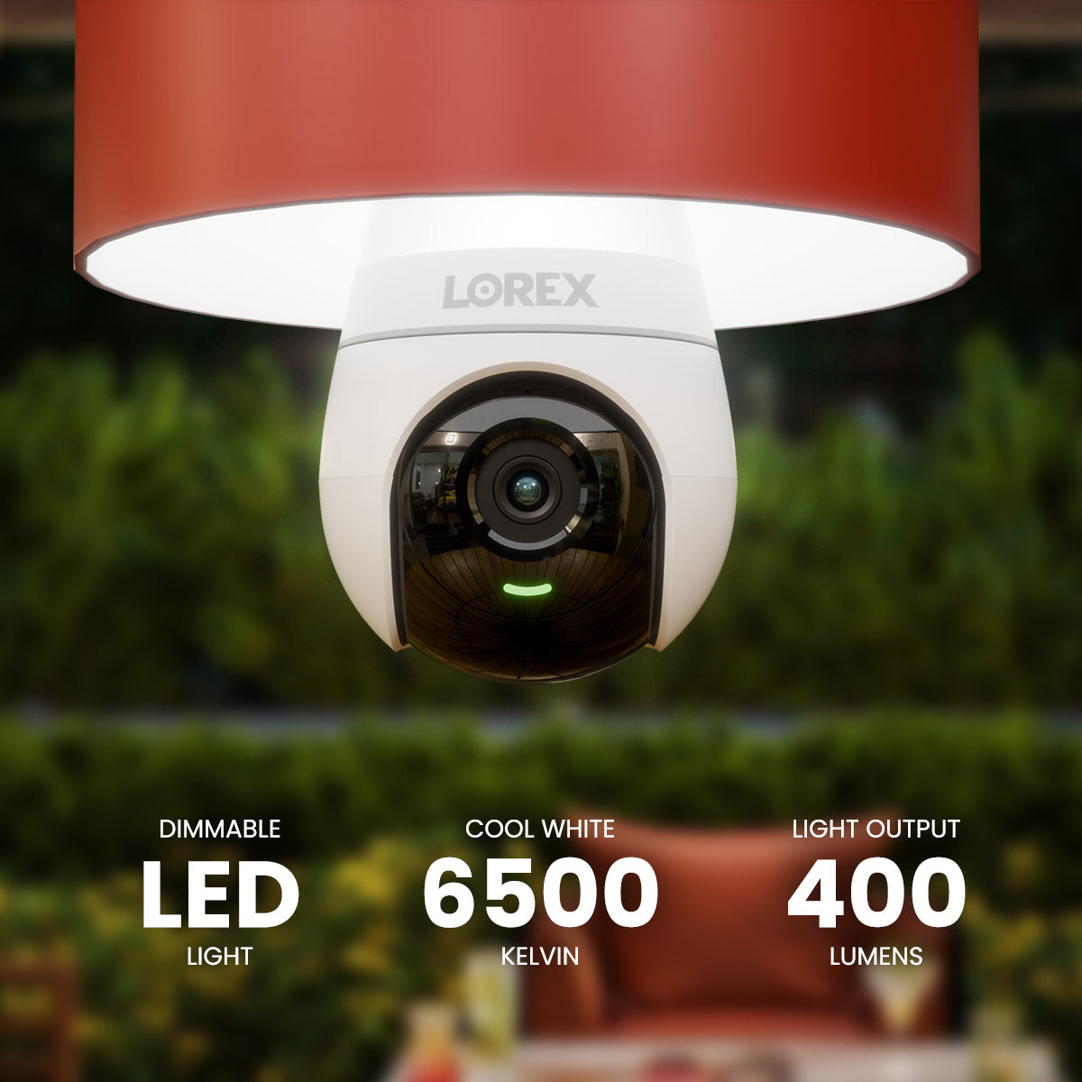 Lorex 2K Wi-Fi Smart Lightbulb Camera (Cloud-Enabled)