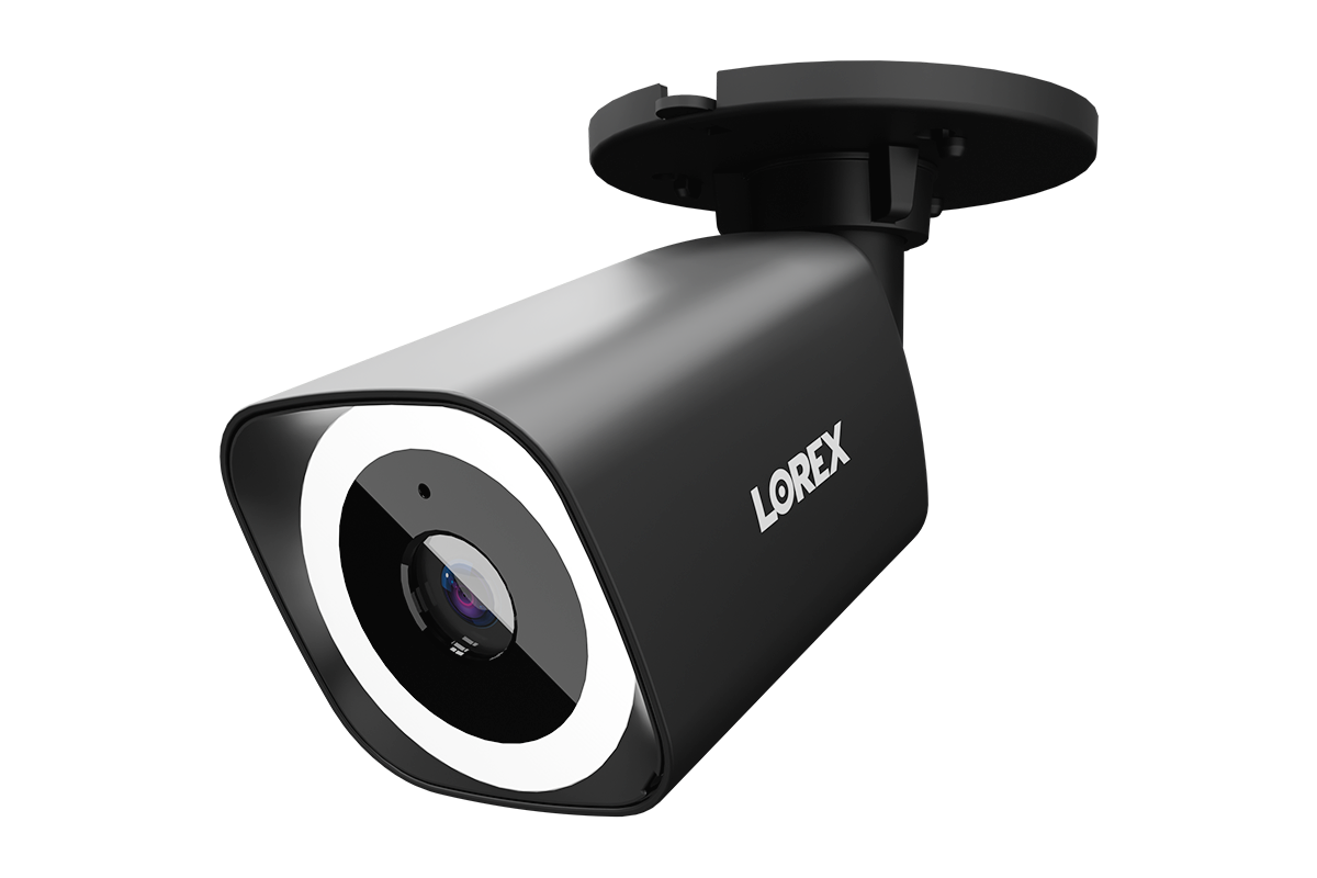 CN301 4K Bullet Black Camera on white background