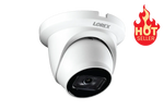 A Series A14 4K IP Wired Dome Security Camera with Listen-In Audio and Smart Motion Detection