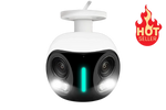 Halo Series H20 4K IP Wired Dual Lens Security Camera with Smart Security Lighting and Smart Motion Detection