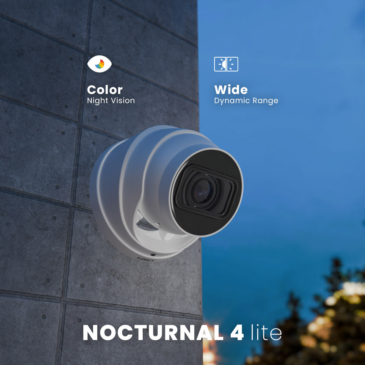 Lorex Elite Series 16-Channel (4TB) 4K IP System with Nocturnal N4 Lite Turret Cameras