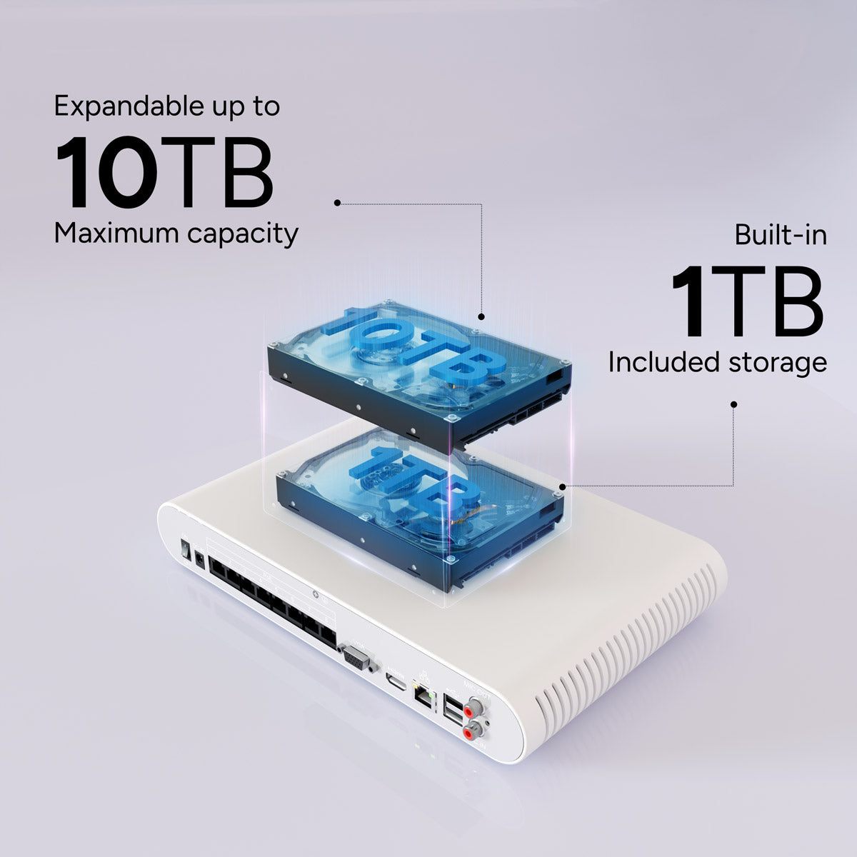 Lorex Connect 4K 8-Channel Wired NVR System with 8 4K IP Bullet Security Cameras - 1TB