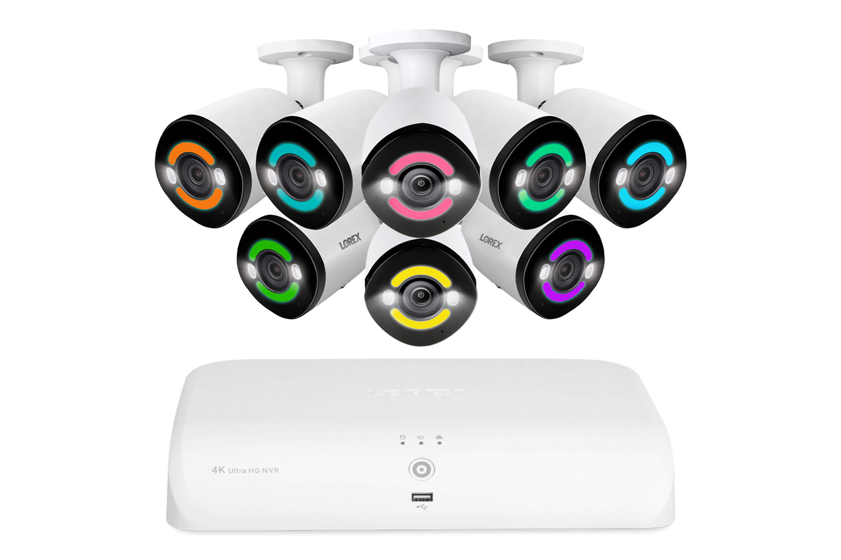 Nvr Recorder Costco Parking Lot Camera Lorex Fusion 4K 16