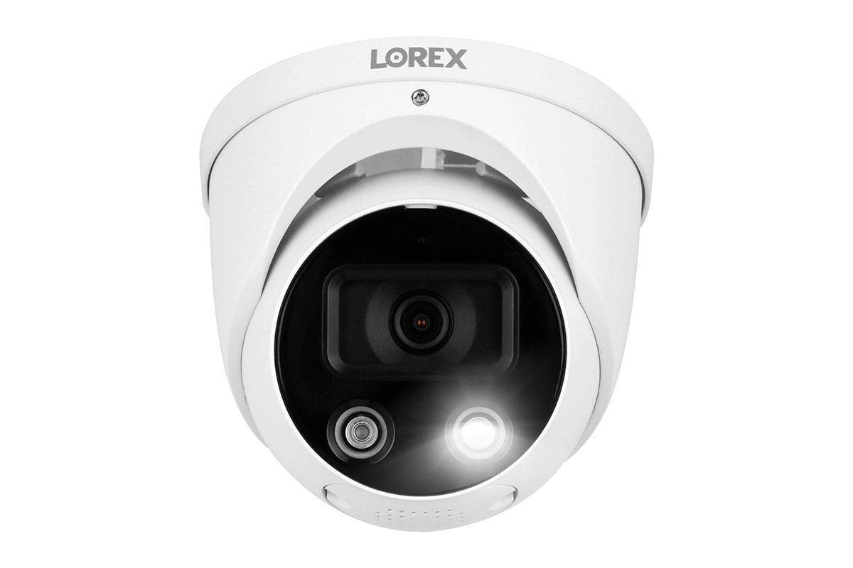 Halo Series H13 4K IP Wired Dome Security Camera with Smart Deterrence and Smart Motion Detection
