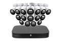 Lorex 4K 12 Camera Capable (8 Wired and 4 Wi-Fi) 2TB Wired DVR System with Smart Deterrence CVI Wired Bullet Cameras