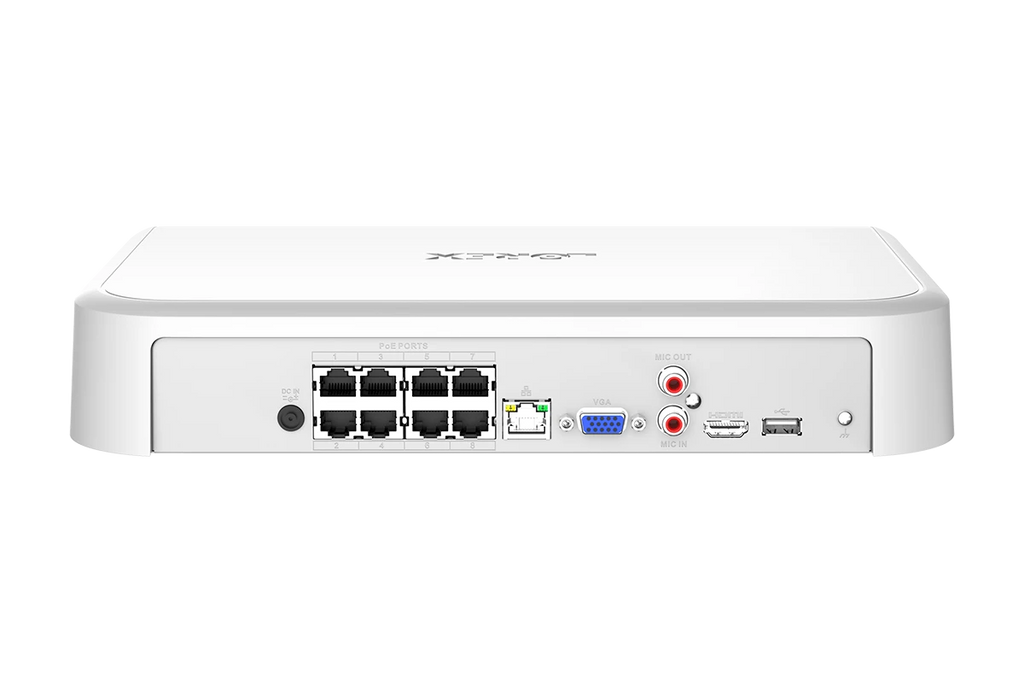Lorex Fusion 4K+ Ultra HD 12MP 16 Camera Capable (8 Wired + 8 Fusion Wi-Fi ) Network Video Recorder - Open Box