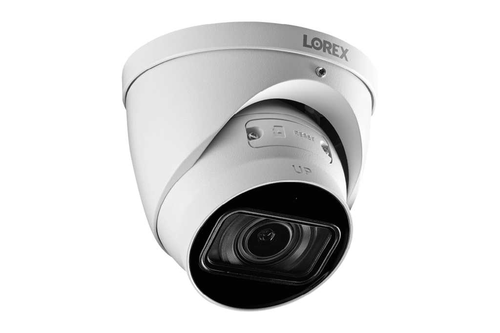 Nocturnal Series Lorex N3 4K IP Wired Dome Security Camera with Listen-In Audio, Motorized Varifocal Lens and Real-Time 30FPS Recording