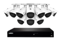 Lorex Fusion NVR with A20 (Aurora Series) IP Bullet Cameras - 4K 16-Channel 4TB Wired System - White 10