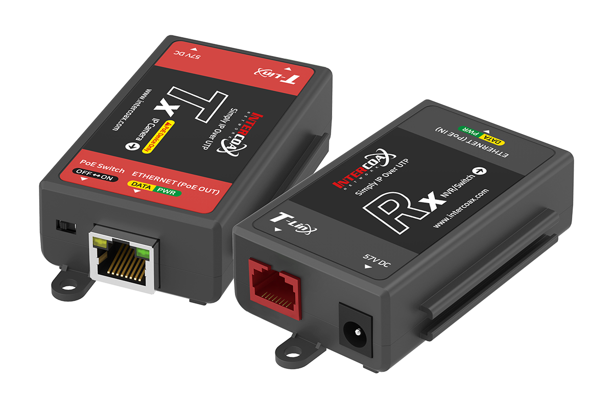 Single port Ethernet over UTP Transmitter / Receiver (With multicast ...