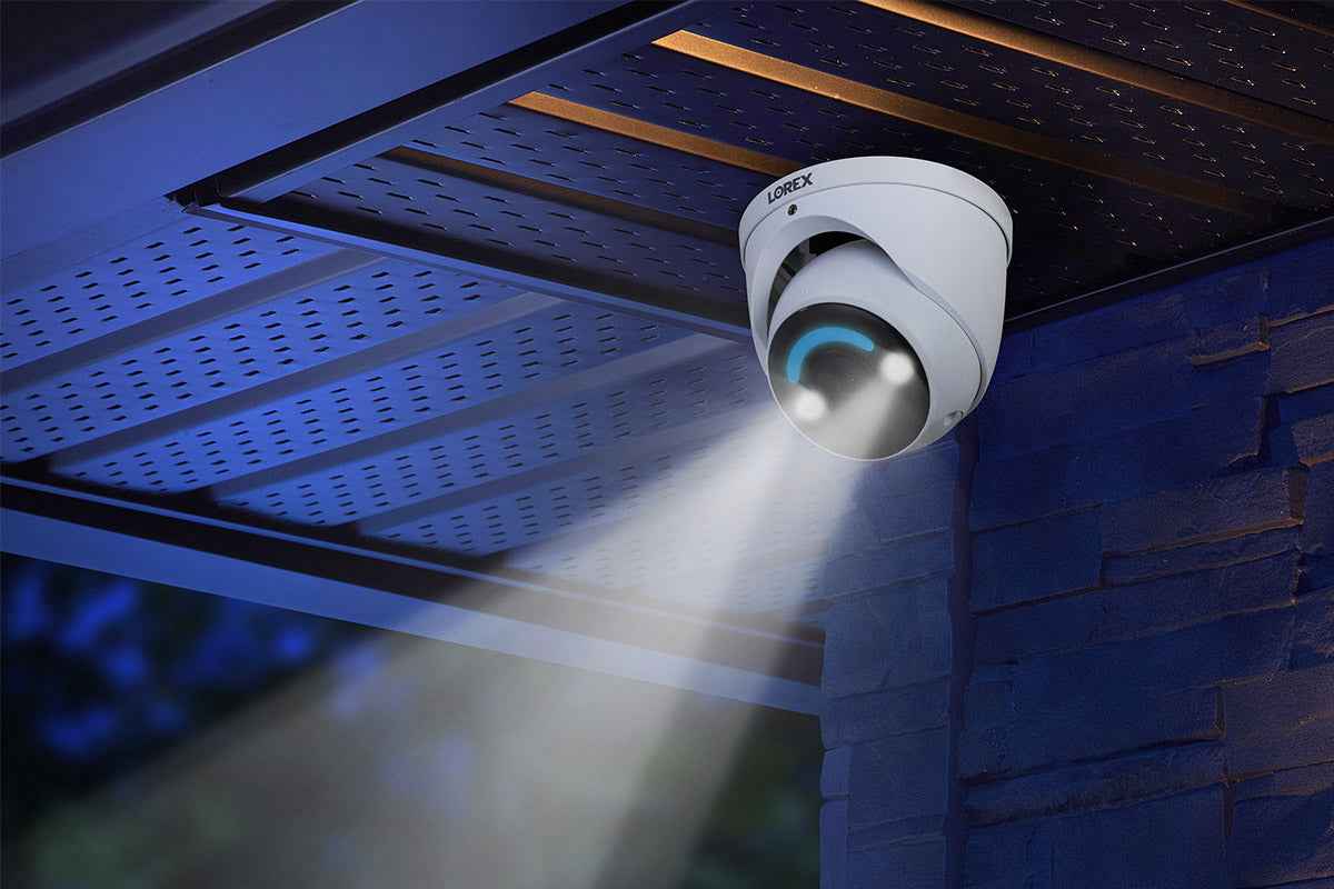 Lorex 4K Smart Security Lighting Dome IP Camera