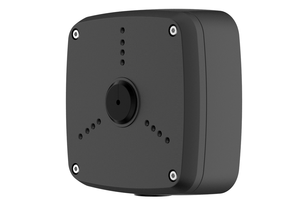 Outdoor Square Junction Box for 3 Screw Base Cameras - Open Box
