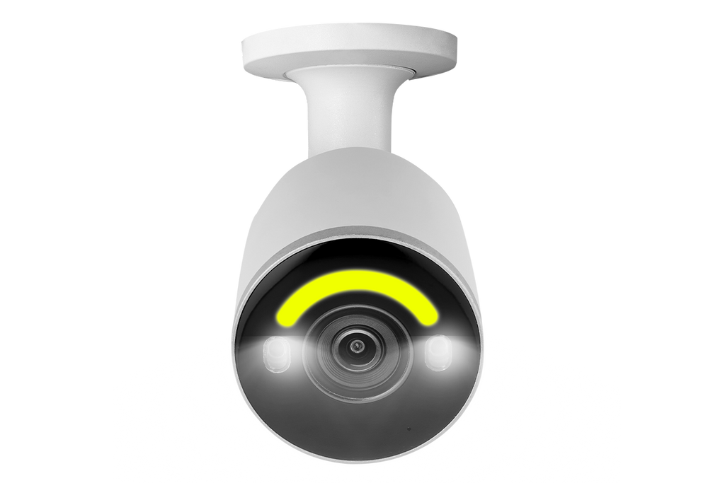 H Series H14 4K IP Wired Bullet Security Camera with Smart Security Lighting and Smart Motion Detection