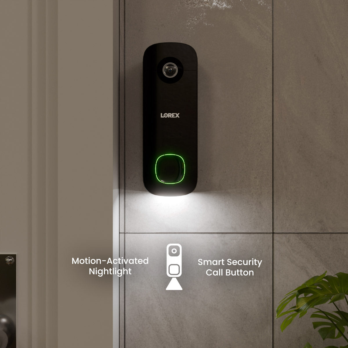 Lorex 4K Battery Video Doorbell (64GB)