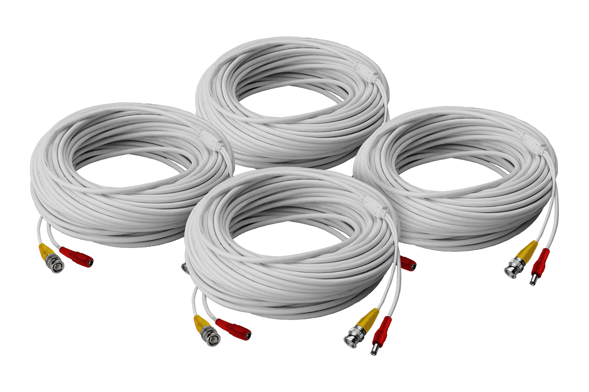 High performance BNC Video/Power Cable for Lorex Analog Security Systems