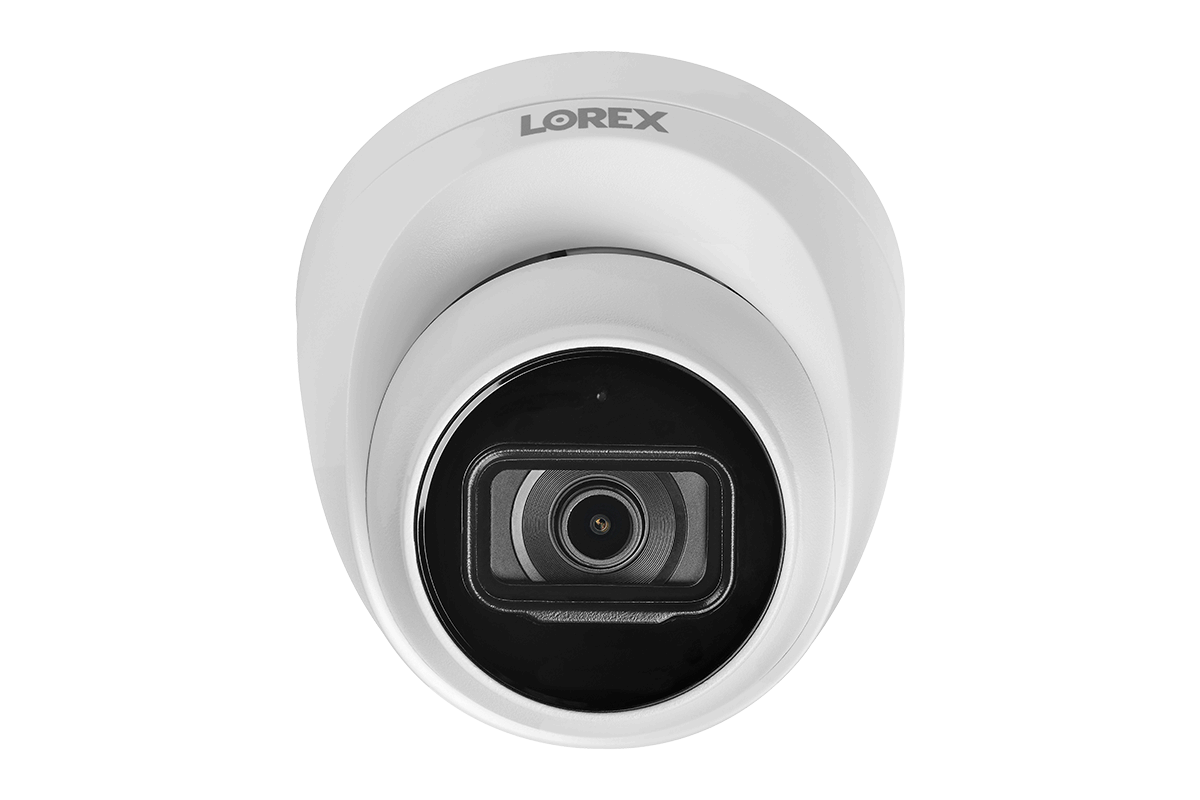 Lorex Fusion 4K 16-Channel (8 Wired + 8 Wi-Fi) 2TB NVR System with Dome Cameras featuring Listen-In Audio