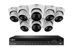 Lorex 4K (16 Camera Capable) 4TB Wired NVR System with Nocturnal 4 Smart IP Dome Cameras Featuring Motorized Varifocal Lens, Listen-In Audio and 30FPS - White 8