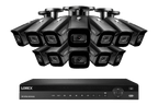 Lorex 4K (16 Camera Capable) 4TB Wired NVR System with Nocturnal 3 Smart IP Bullet Cameras with Listen-In Audio and 30FPS