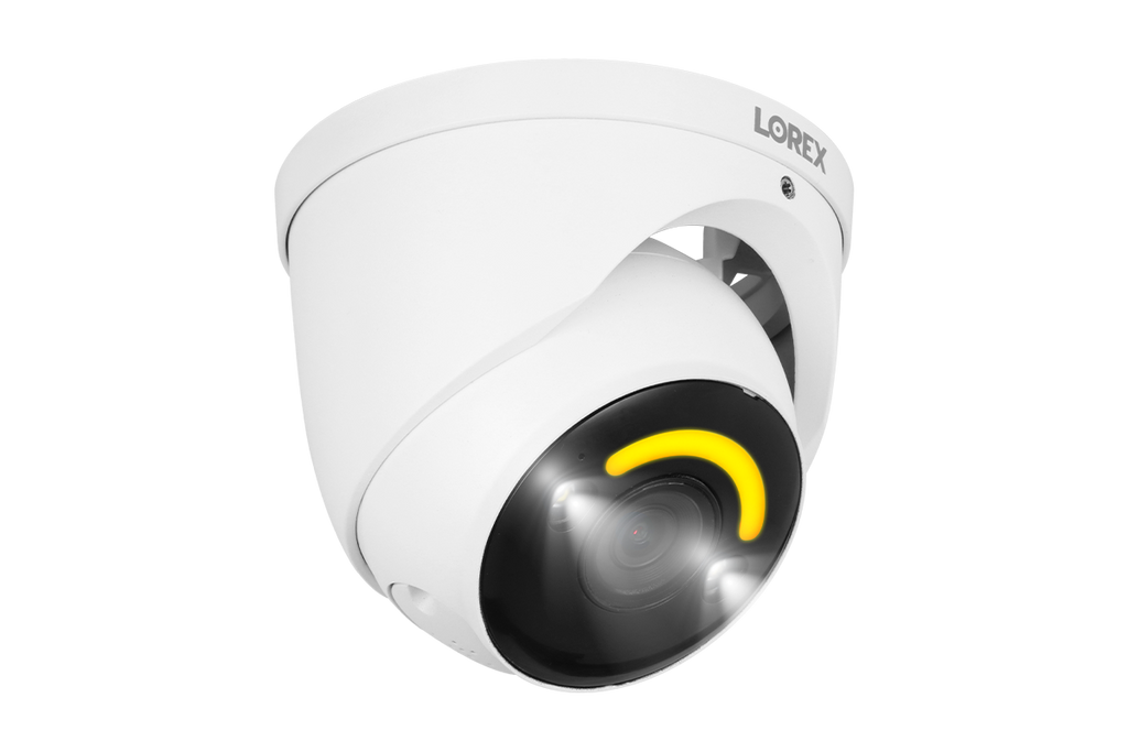 Halo Series H30 4K+ 12MP IP Wired Dome Security Camera with Smart Security Lighting