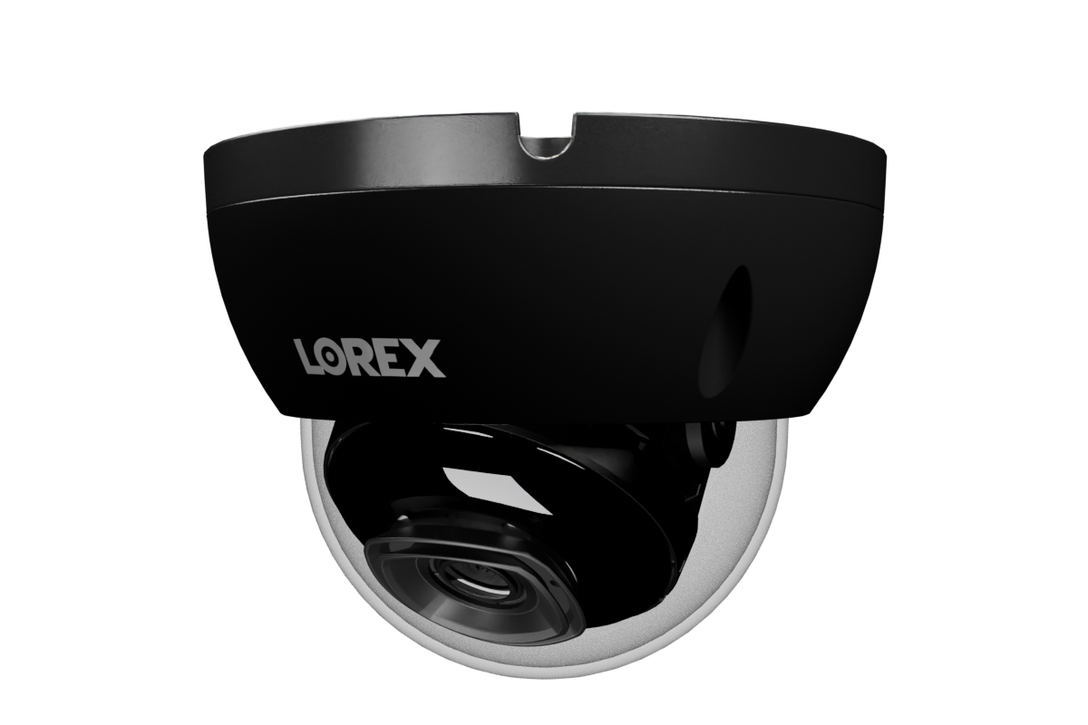Lorex A4 4MP IP Wired Dome Security Camera with IK10 Vandal Proof Rating, Listen-In Audio and Smart Motion Detection