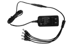 4-in-1 Security Camera Power Adapter 12V 2A