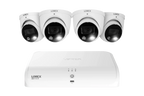 Lorex Fusion Series 4K+ 16 Channel (8 Wired + 8 Fusion Wi-Fi) 2TB Wired System with H13 Wired 4K IP Dome Cameras - 4