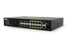 Lorex 16-Port Unmanaged Switch (8-port ePoE and 8-port PoE+) and 250W Power Budget