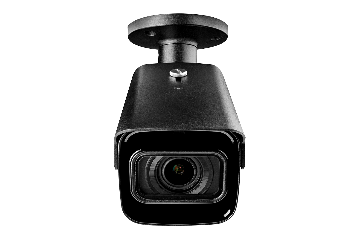 Lorex 4K IP Wired Bullet Security Camera with Motorized Varifocal Lens and Real-Time 30FPS Recording