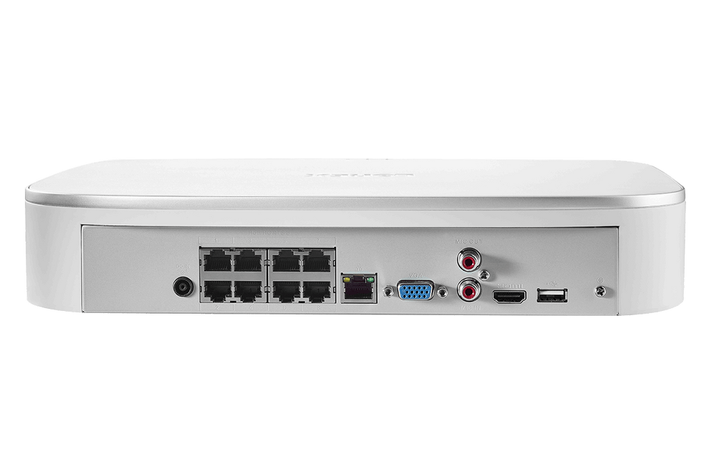 4K 8-Channel 2TB Fusion Network Video Recorder - Lorex Corporation