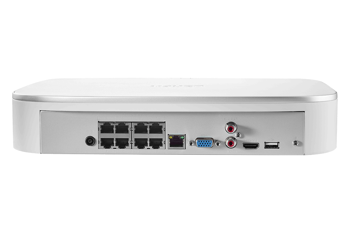 4K 8-Channel 2TB Fusion Network Video Recorder - Lorex Corporation