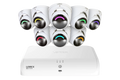 Lorex 4K+ 12MP 16 Camera Capable (8 Wired + 8 Fusion Wi-Fi ) 2TB Wired NVR System with H30 IP Turret Cameras