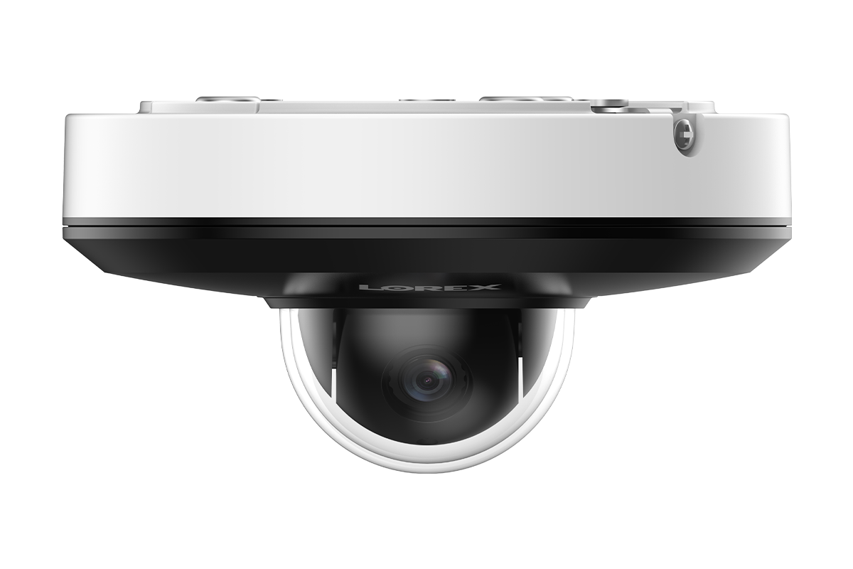 Lorex 2K (4MP) IP Wired Mini PTZ Security Camera with AI Detection and 4x Optical Zoom