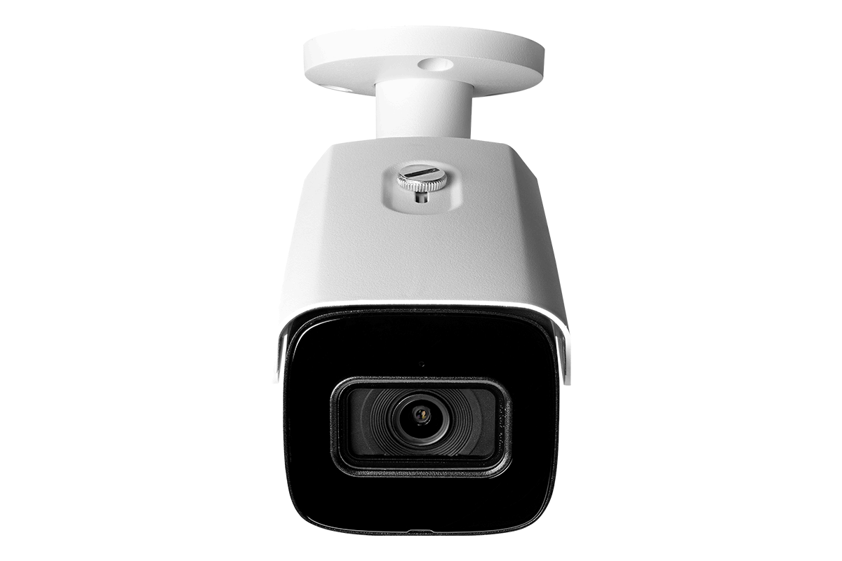 Nocturnal Series N3 4K IP Wired Bullet Security Camera with Listen-in Audio and Real-Time 30FPS Recording