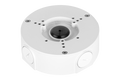 Outdoor Round Junction Box for 3 Screw Base Cameras (White)