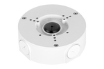 Outdoor Round Junction Box for 3 Screw Base Cameras (White)