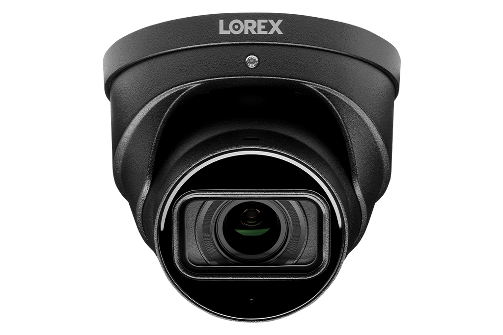 Nocturnal Series Lorex N4 - 4K IP Wired Dome Security Camera with Motorized Varifocal Lens, Real-Time 30FPS Recording and IK10 Vandal Proof