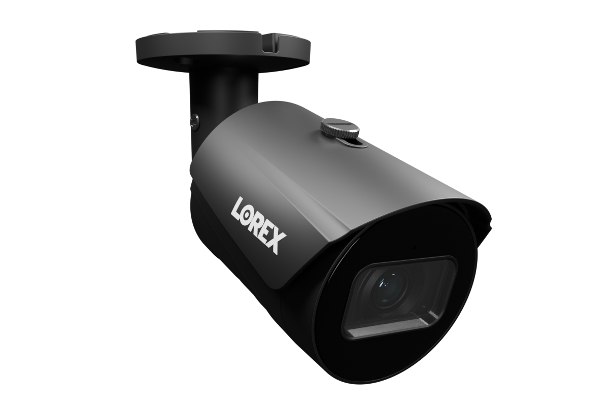 Lorex A4 4MP IP Wired Bullet Security Camera with Listen-In Audio and Smart Motion Detection