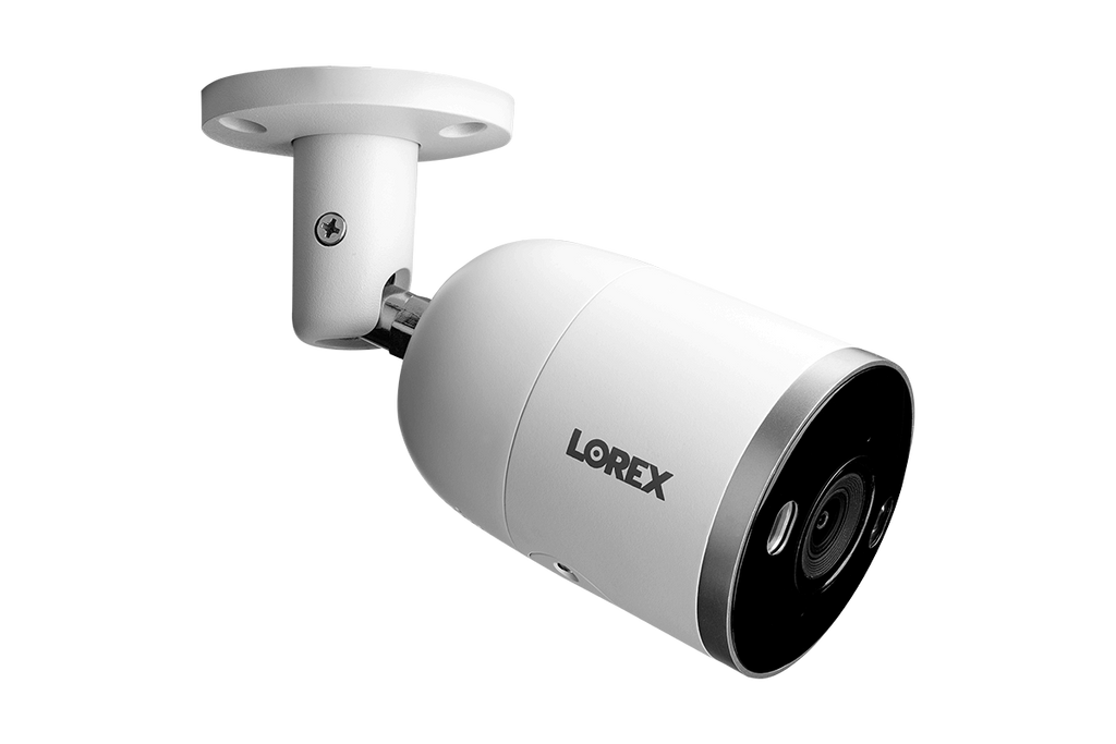 Lorex 4K (32 Camera Capable) 8TB Wired NVR System with Active Deterrence Bullet Security Cameras