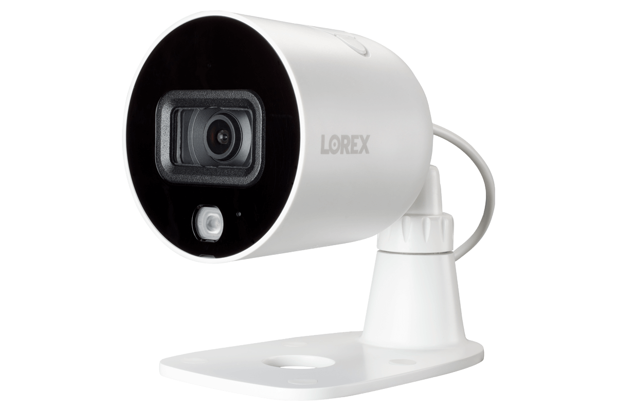 Loresx Smart Indoor/Outdoor 1080p Wi-Fi Camera With Smart Deterrence and Color Night Vision - Open Box