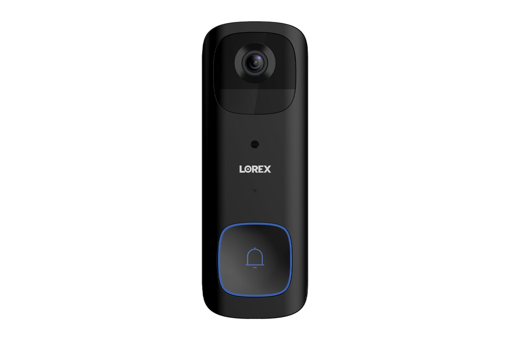Lorex 2K Wireless Black Doorbell (Battery-Operated) - Open Box