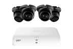 Lorex Fusion Series 4K+ 16 Channel (8 Wired + 8 Fusion Wi-Fi) 2TB Wired System with A14 Wired 4K IP Turret Cameras