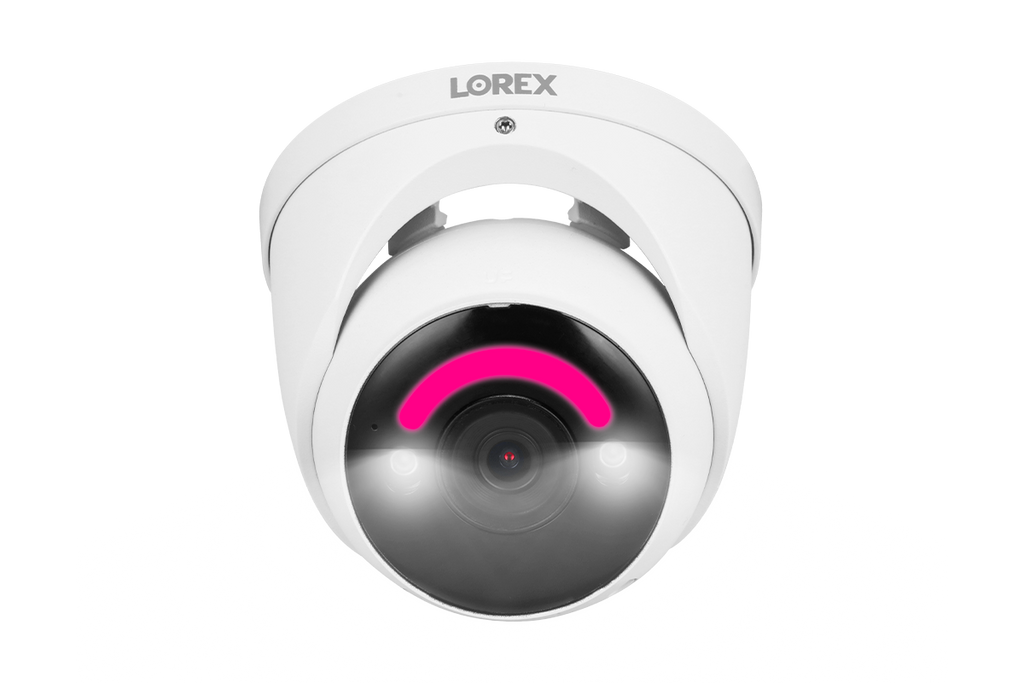 Halo Series H16 4K IP Wired Dome Security Camera with Smart Security Lighting and Smart Motion Detection