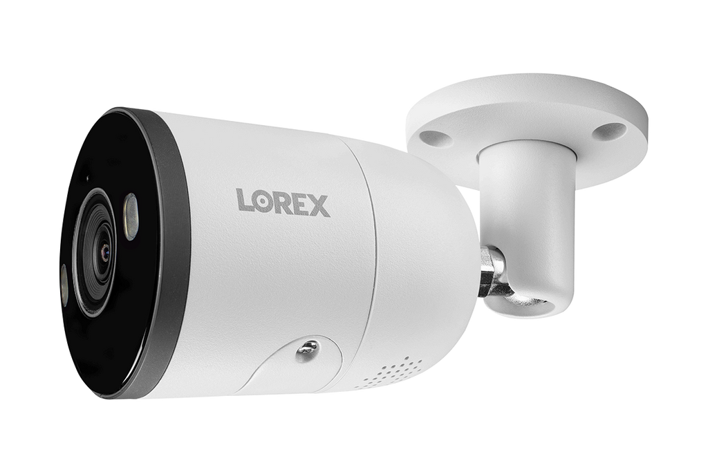 Lorex H13 4K IP Wired Bullet Security Camera with Smart Deterrence and Smart Motion Detection