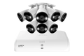 Lorex Fusion Series 4K+ 16 Channel (8 Wired + 8 Fusion Wi-Fi) 2TB Wired System with H13 Wired 4K IP Bullet Cameras